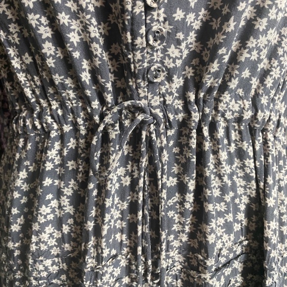 Boho prairie long sleeve floral ruffled maxi dress size 10 by Sweetsalt - Picture 4 of 8